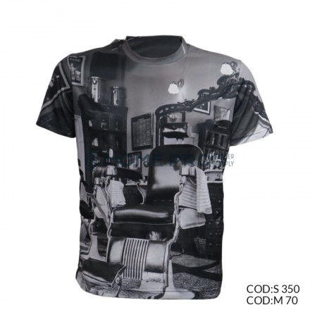 Remera para barbero tamaño p