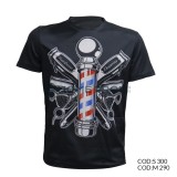 Remera para barbero tamaño m