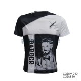 Remera para barbero tamaño m