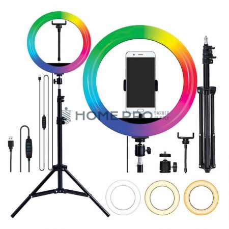  AROS LED COLORIDO 10 POLEGADAS