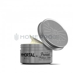 POMADA CAPILAR IMMORTAL NYC CREAM POMADE PLATINUM EDITION SHINE / FLEXIBLE FIRM HOLD 150ML