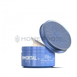 POMADA CAPILAR IMMORTAL NYC FIBER CREAM POMADE SHINE / FLEXIBLE STRONG 150ML