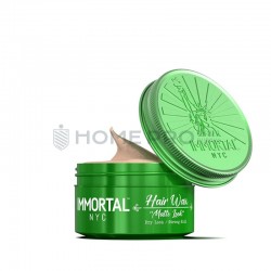 CERA CAPILAR IMMORTAL NYC HAIR WAX MATTE LOOK DRY LOOK / STRONG HOLD 150ML