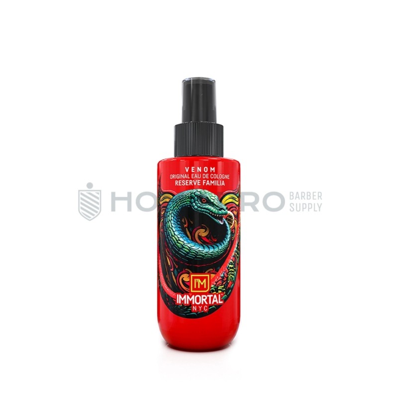 MINI COLÔNIA IMMORTAL NYC VENOM ORIGINAL EAU DE COLOGNE RESERVE FAMILIA 150ML