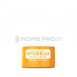 POMADA CAPILAR IMMORTAL NYC CAPTAIN BLACK ORIGINAL POMADE WITH PLANT KERATIN MEDIUM SHINE / STRONG FIXATION 150ML