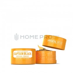 POMADA CAPILAR IMMORTAL NYC CAPTAIN BLACK ORIGINAL POMADE WITH PLANT KERATIN MEDIUM SHINE / STRONG FIXATION 150ML