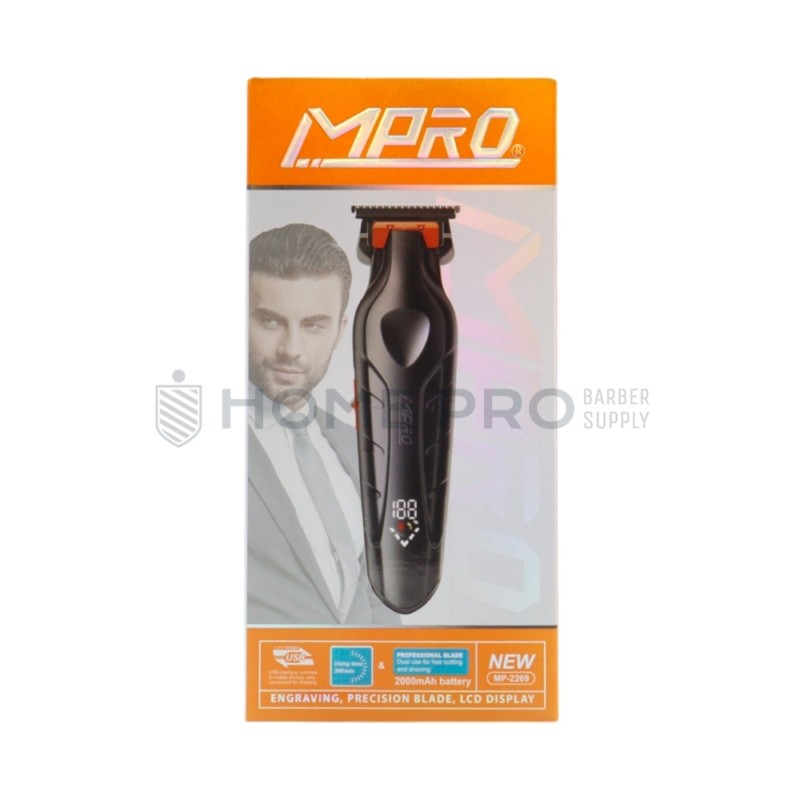 TRIMMER PROFISSIONAL MPRO PRETO MP-2269
