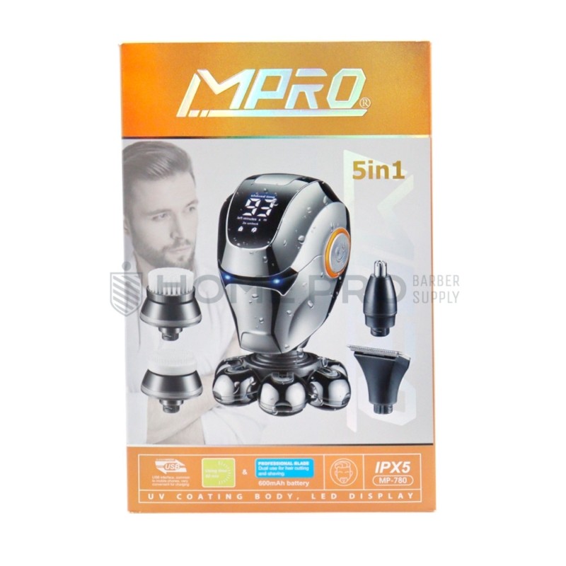 Afeitadora lm Pro 5 en 1 mp-780 9200 rpm