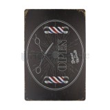 Placa decorativa Vintage de Barberia 20cm x 30cm