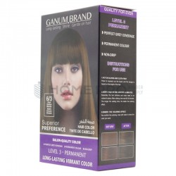 Tintura para cabelo da marca Ganum, 6/3 Loiro Escuro