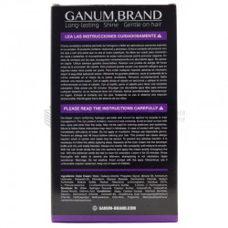 Ganum brand hair color 8/0 rubio claro
