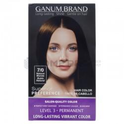 Ganum Brand Hair color 7/0 Rubio natural