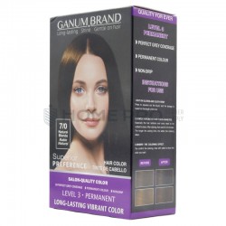Ganum Brand Hair color 7/0 Rubio natural