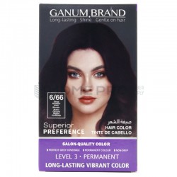 Ganum Brand Hair Color 6/66 Rubio Rojizo
