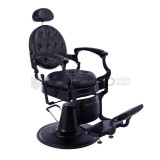 SILLÓN DE BARBERÍA CLÁSICO NEGRO LM PRO