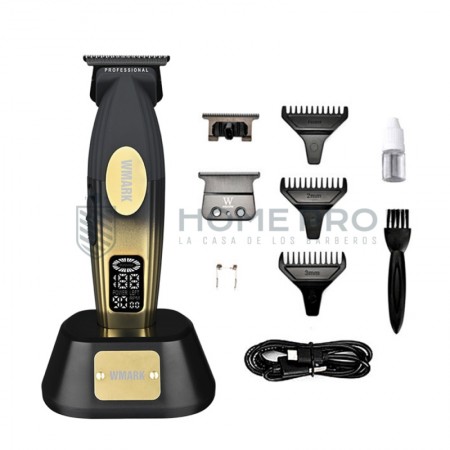 CORTADOR DE CABELO TRIMMER WMARK NG 8238 DOURADO
