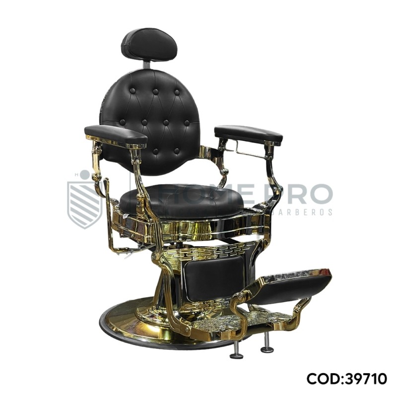 CADEIRA LM PRO 81020 DOURADO C/ PRETO