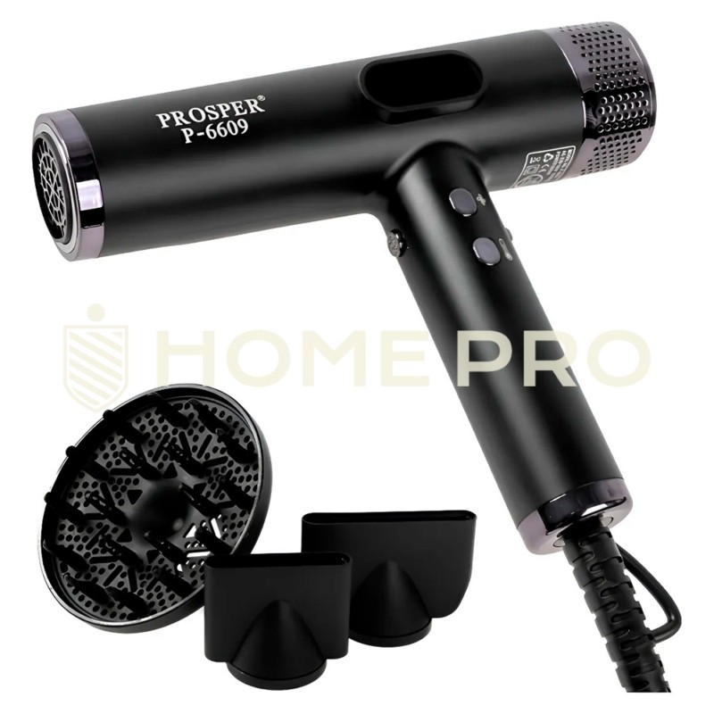 Secador de cabelo Prosper P-6609, 8.000 watts, V110