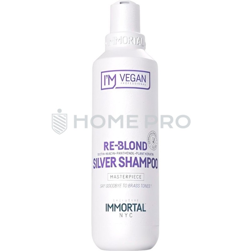 Shampoo Matizador Re-Bond Silver Immortal NYC I’m Vegan - 250ml