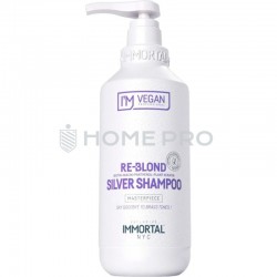 Shampoo Matizador Prateado Immortal NYC I’m Vegan Re-Bond - 500ml