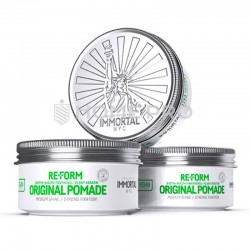 Immortal Pomada Strong fixation Blanco con verde