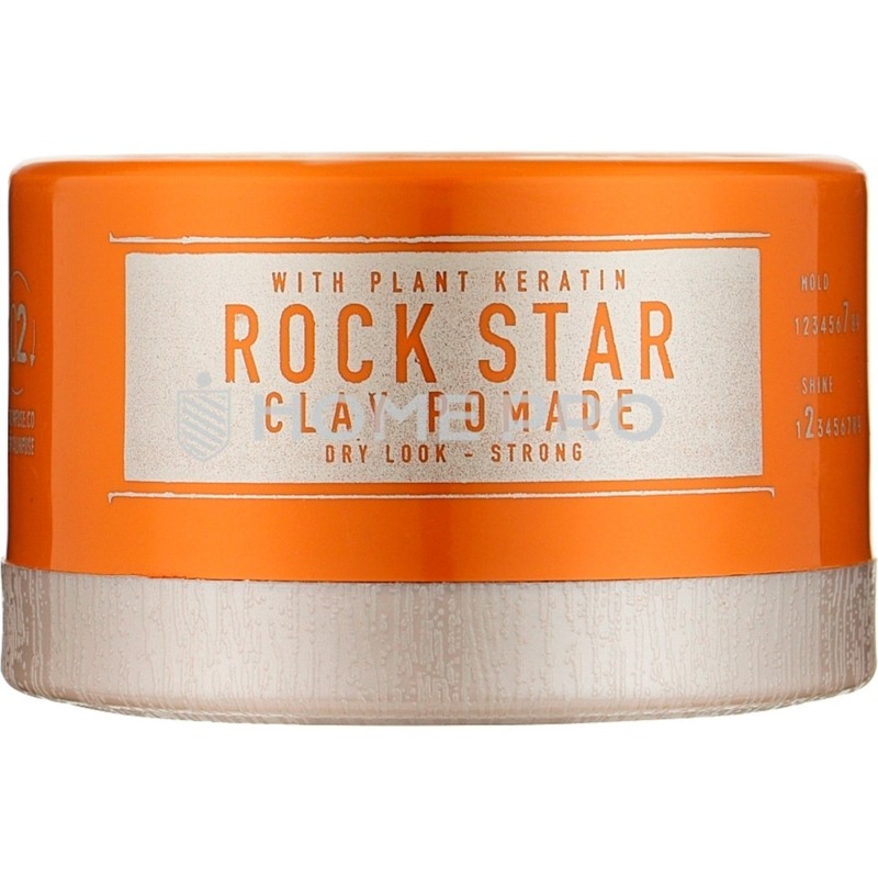 POMADA DE ARCILLA IMMORTAL NYC ROCK STAR CLAY POMADE WITH PLANT KERATIN DRY LOOK / STRONG 150ML