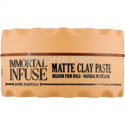 POMADA DE ARCILLA IMMORTAL NYC ROCK STAR CLAY POMADE WITH PLANT KERATIN DRY LOOK / STRONG 150ML
