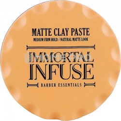 POMADA DE ARCILLA IMMORTAL NYC ROCK STAR CLAY POMADE WITH PLANT KERATIN DRY LOOK / STRONG 150ML