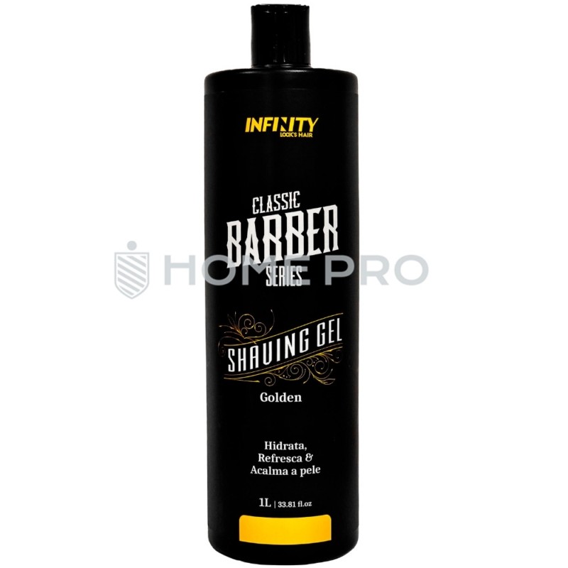 Gel de Barbear Infinity 1L Dourado