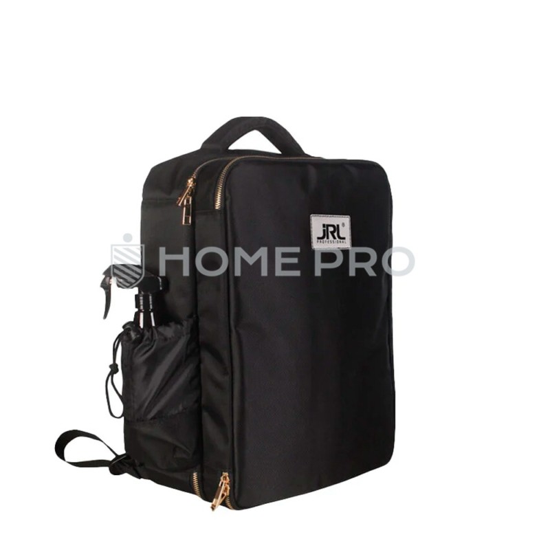 Jrl Mochila Profesional Negra y Dorada