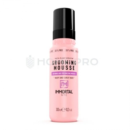 MOUSSE DE MODELAGEM IMMORTAL NYC GROOMING MOUSSE DEFINING AND VOLUMIZING 300ML