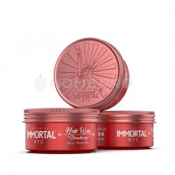 POMADA MODELADORA IMMORTAL HAIR WAX STRAWBERRY VERMELHO 50ML
