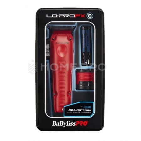 Máquina Babyliss lo-pro fxone Clipper - Vermelho