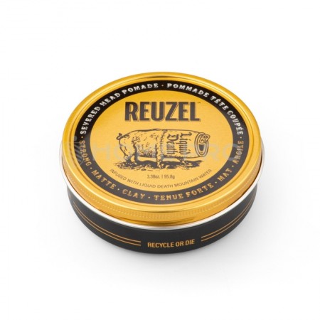 Pomada Reuzel 95,8g argila fosca dourada