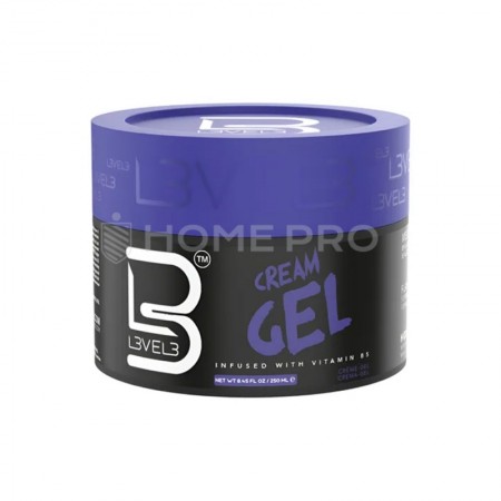 Creme gel L3vel 250ml vitamina b5