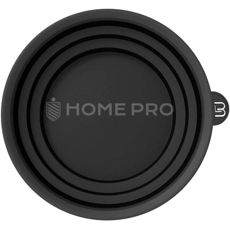 Cuenco plegable negro L3vel