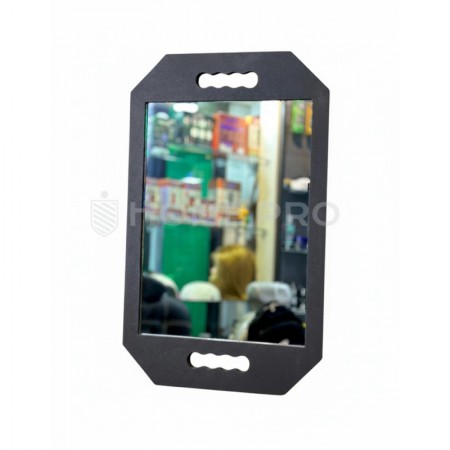 Espelho quadrado preto grande 06