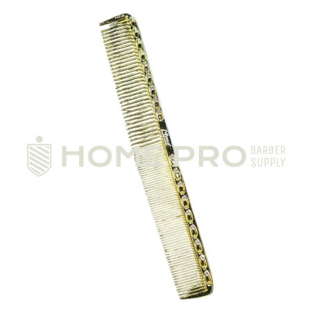 Pente LMPRO 18 em metal dourado de 20 cm