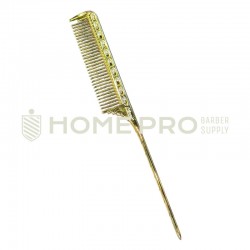 LMPRO 24 PEINE DE METAL DORADO, 20 CM