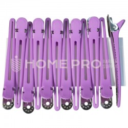 PRESILHA PRENDEDOR DE CABELO CLIPS TIPO BICO DE PATO/JACARÉ COCODRILO - HAIR CLIP 6 Unid.