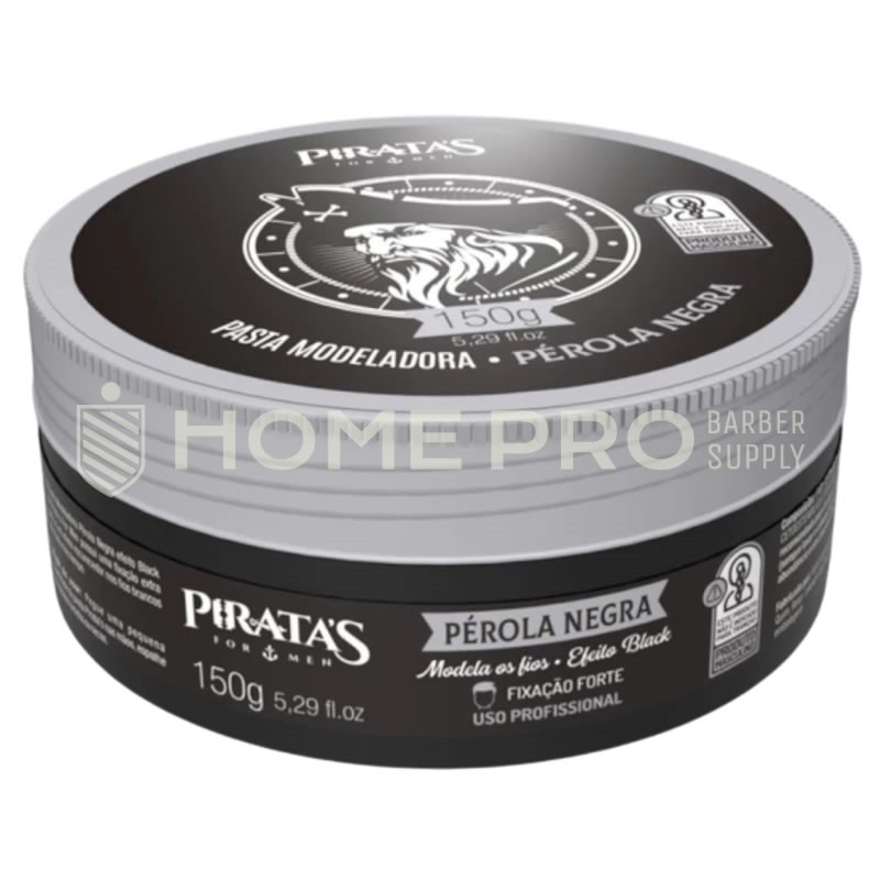 PIRATAS FORMEN POMADA BLACK PERLA NEGRA 150G