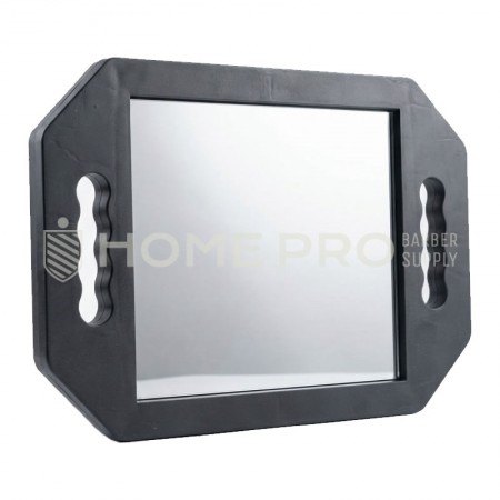 ESPELHO QUADRADO PRETO PEQUENO 4240