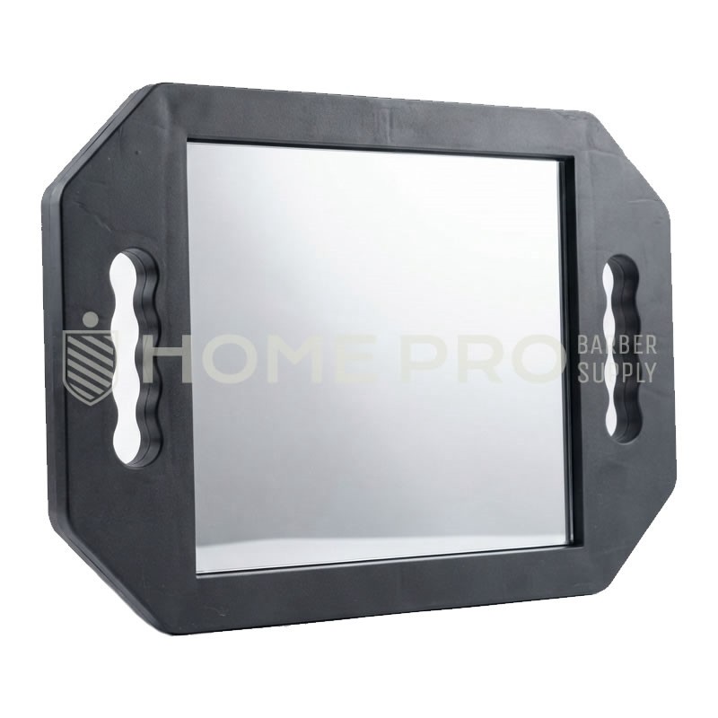 ESPELHO QUADRADO PRETO PEQUENO 4240