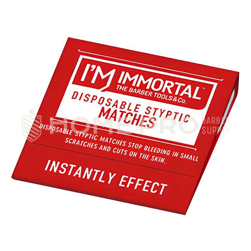FÓSFORO HEMOSTÁTICO DESCARTÁVEL IMMORTAL DISPOSABLE STYPTIC MATCHES