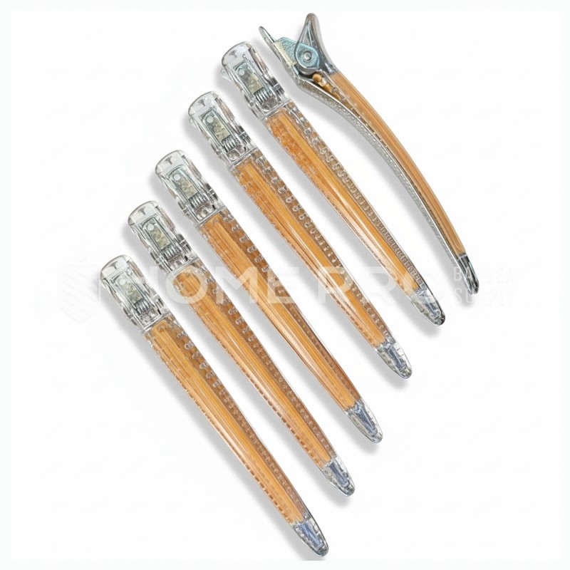 LMPRO HAIR CLIP TRANSPARENTE 52360 – Set de 6 Piezas