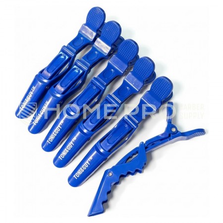 LMPRO HAIR CLIP AZUL 3322 6PCS