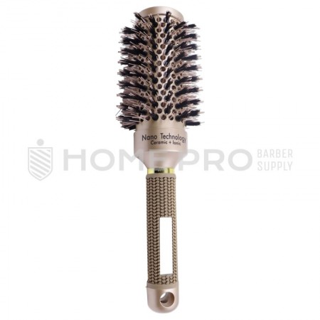 ESCOVA NANO 45 DOURADA COM CERDAS MISTAS