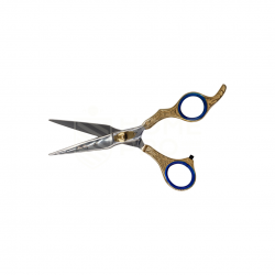 TESOURA LMONYX 35 ZI 6.5 CORTE PRATA OURO