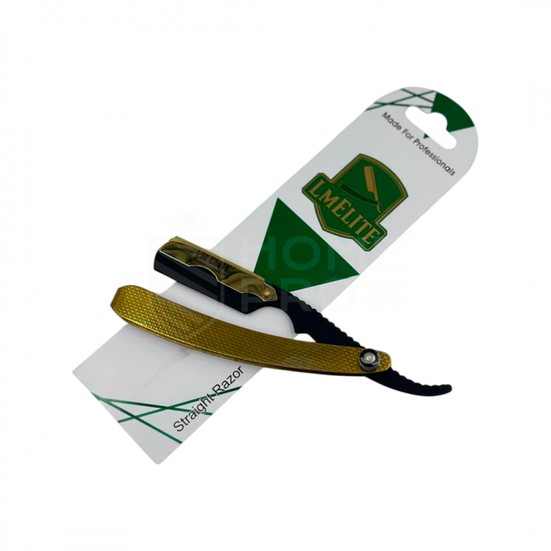 NAVALHA LM ELITE 14 DOURADO COM VERMELHO