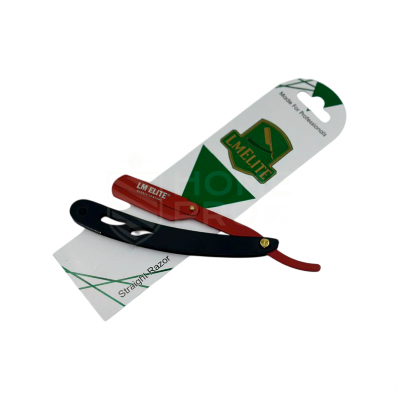 NAVALHA LM ELITE 03 PRETA COM VERMELHO